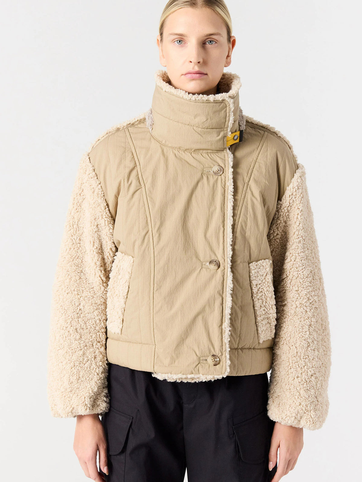 Kaede - fleece bomber jacket