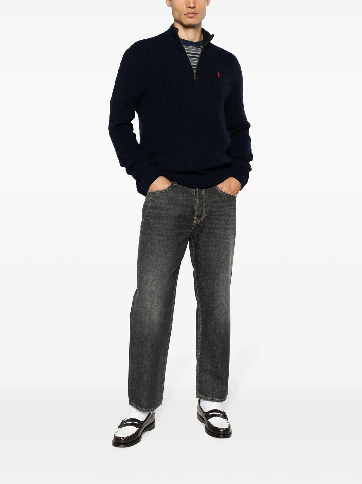 Wool and cashmere sweater