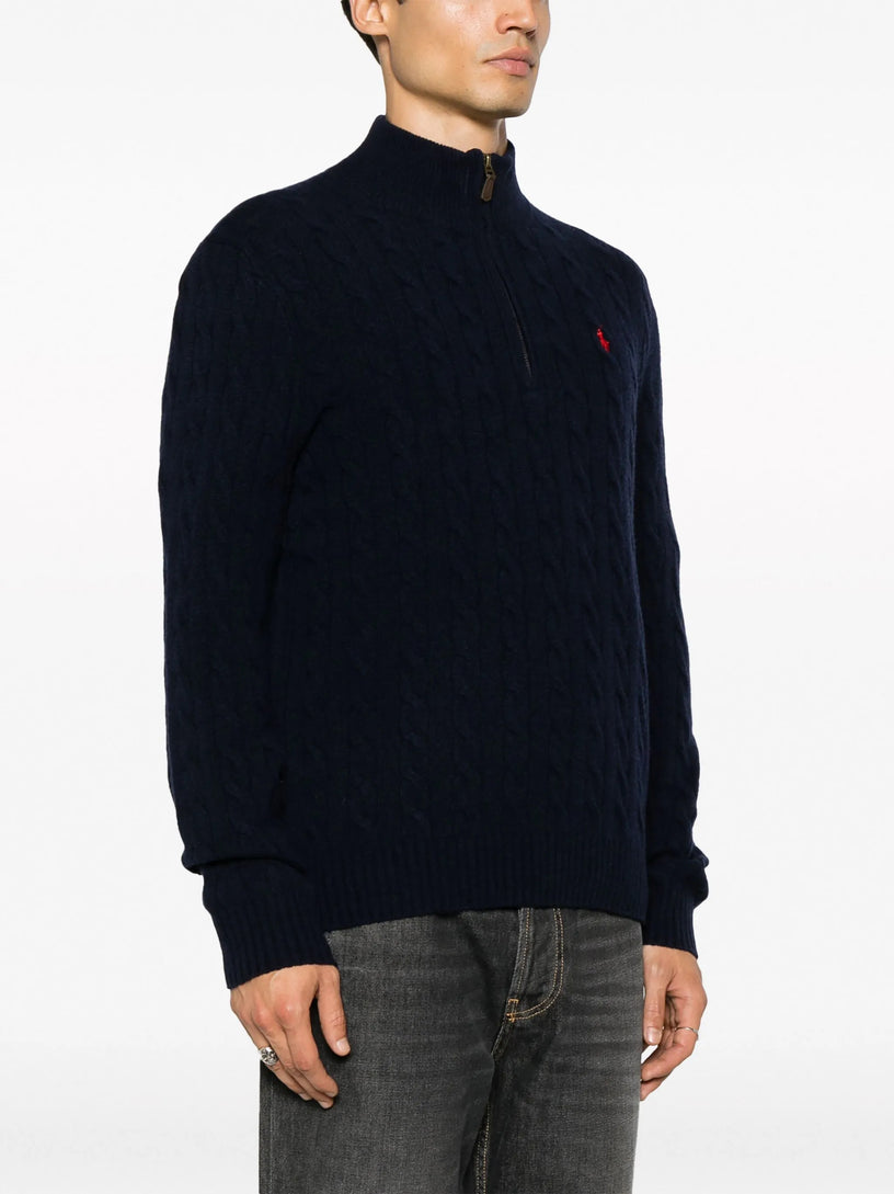 Wool and cashmere sweater