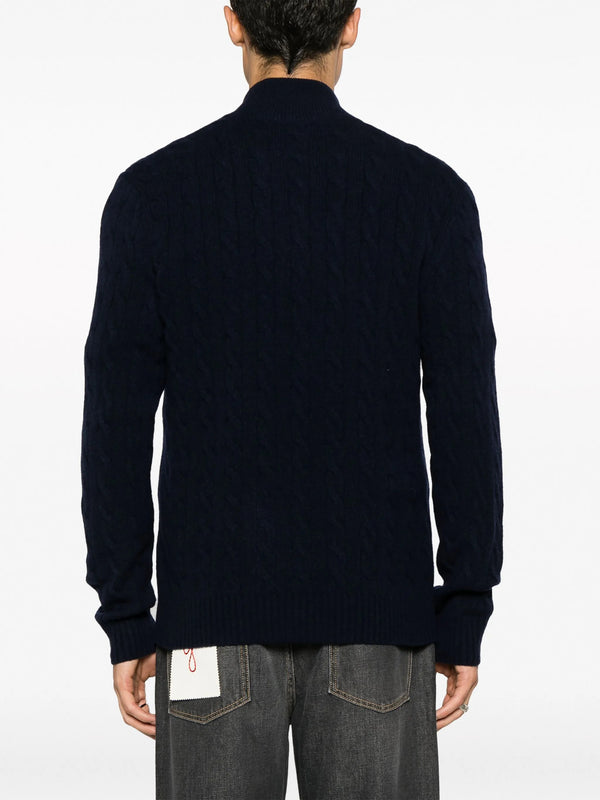 Wool and cashmere sweater