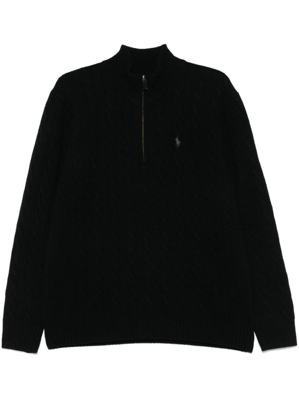 Wool and cashmere sweater