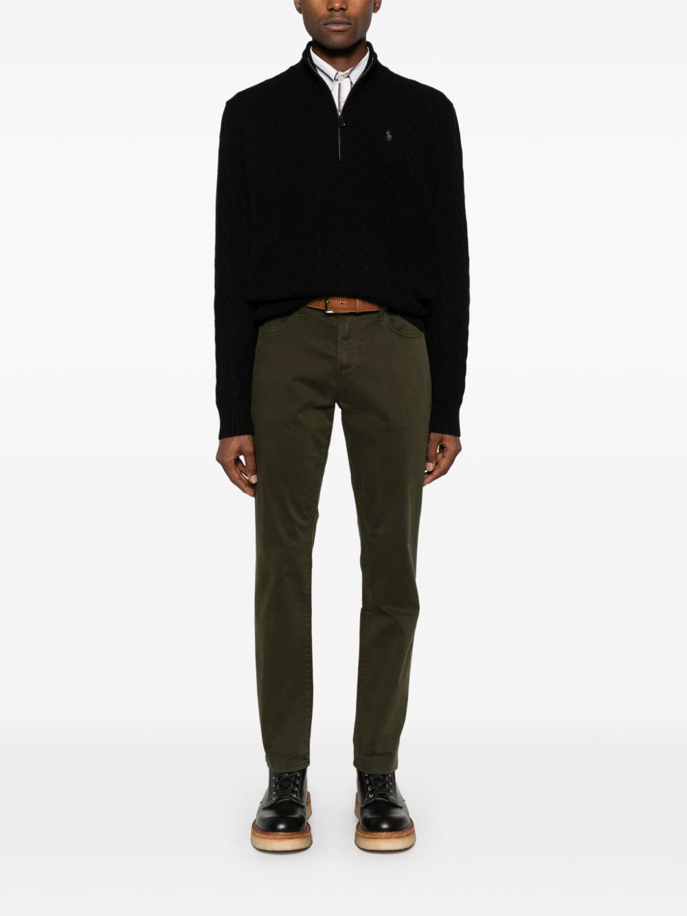 Wool and cashmere sweater