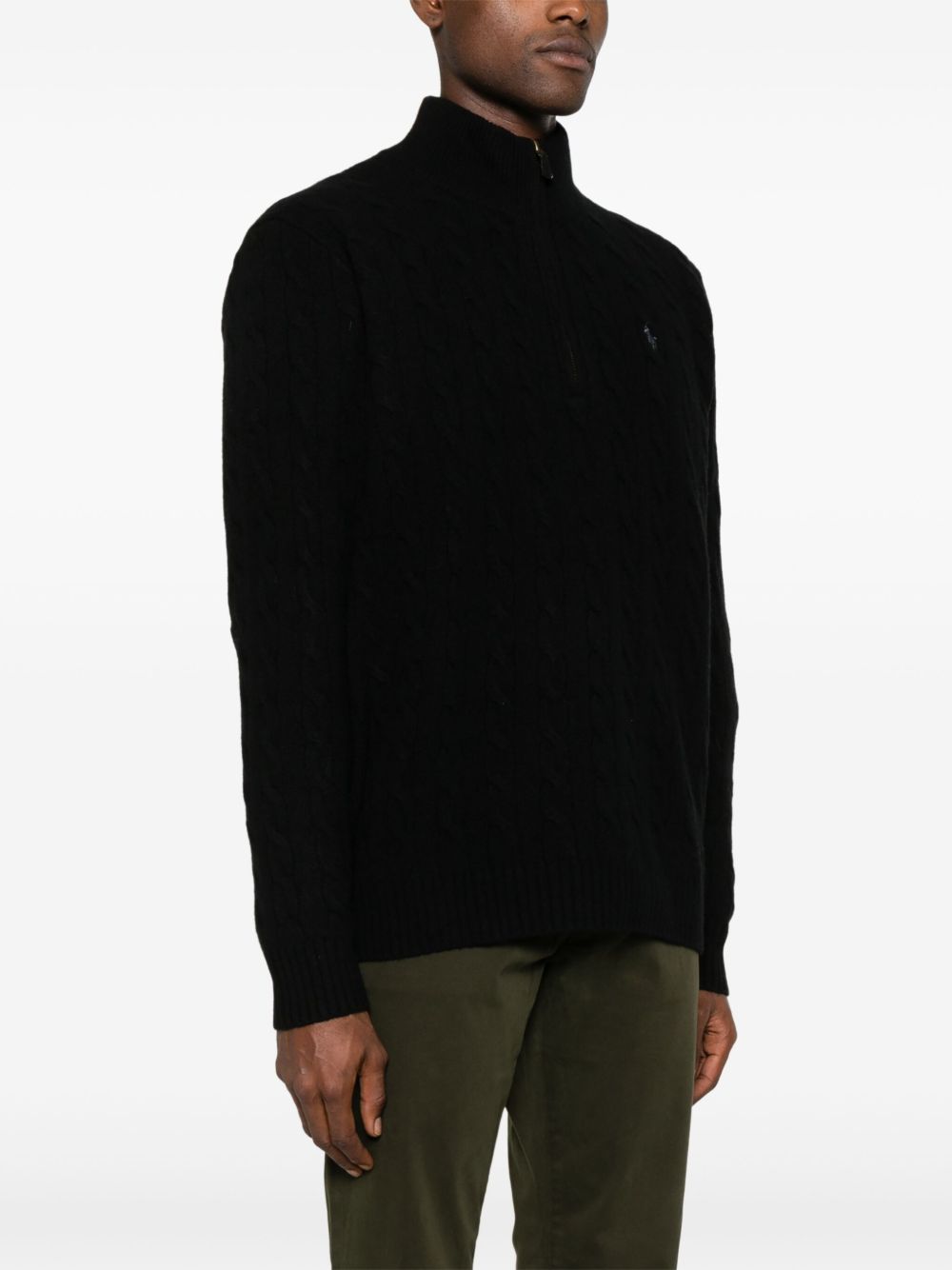 Wool and cashmere sweater
