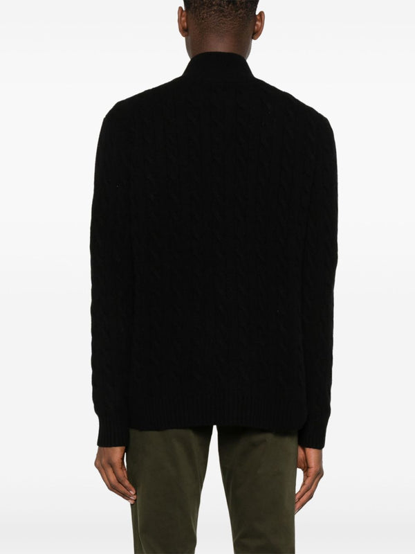 Wool and cashmere sweater