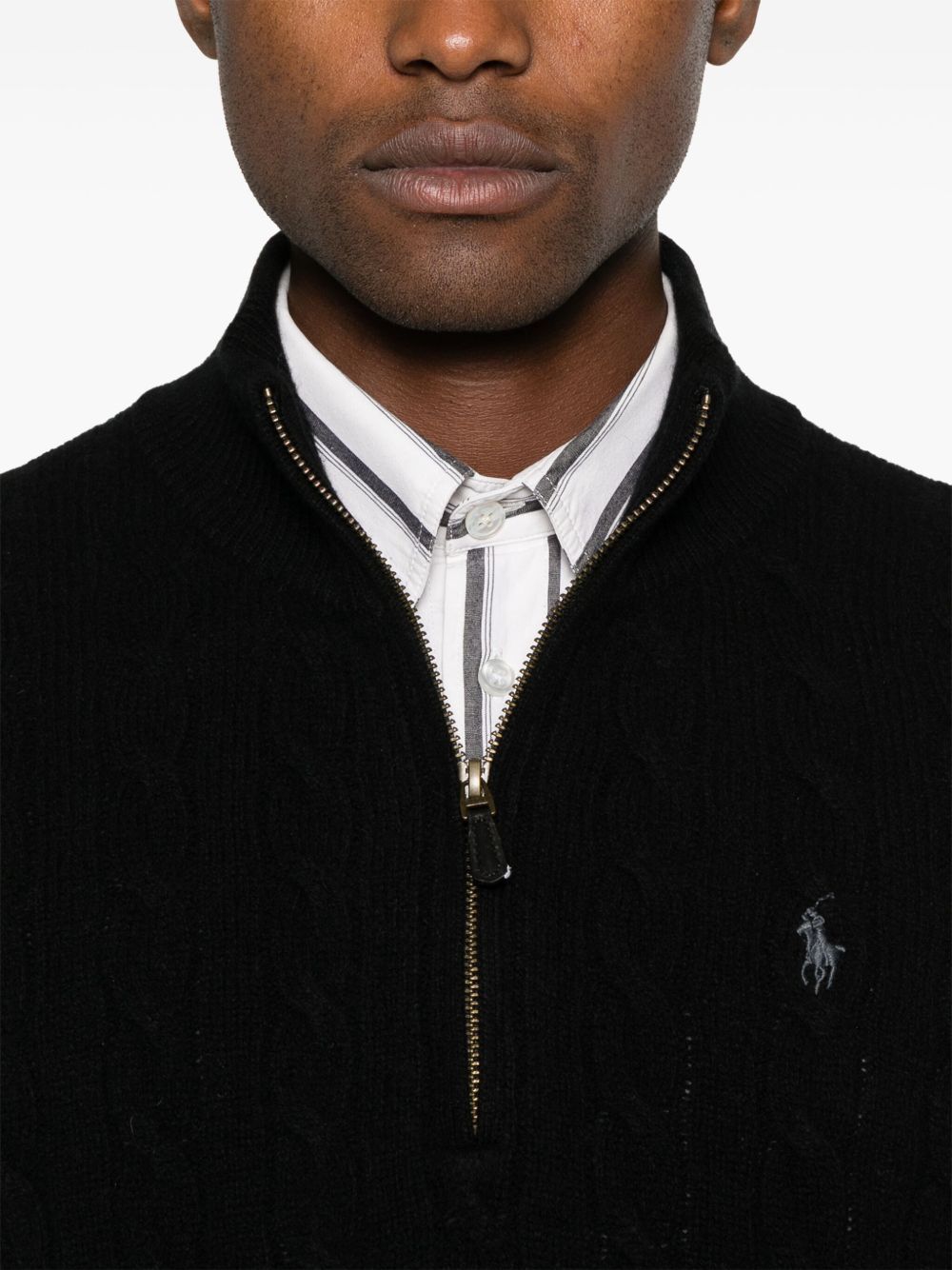 Wool and cashmere sweater