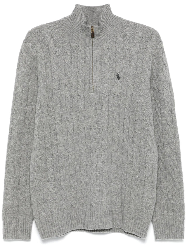 Cable-Knit Wool-Cashmere Jumper