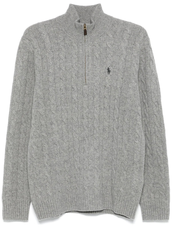 Cable-Knit Wool-Cashmere Jumper