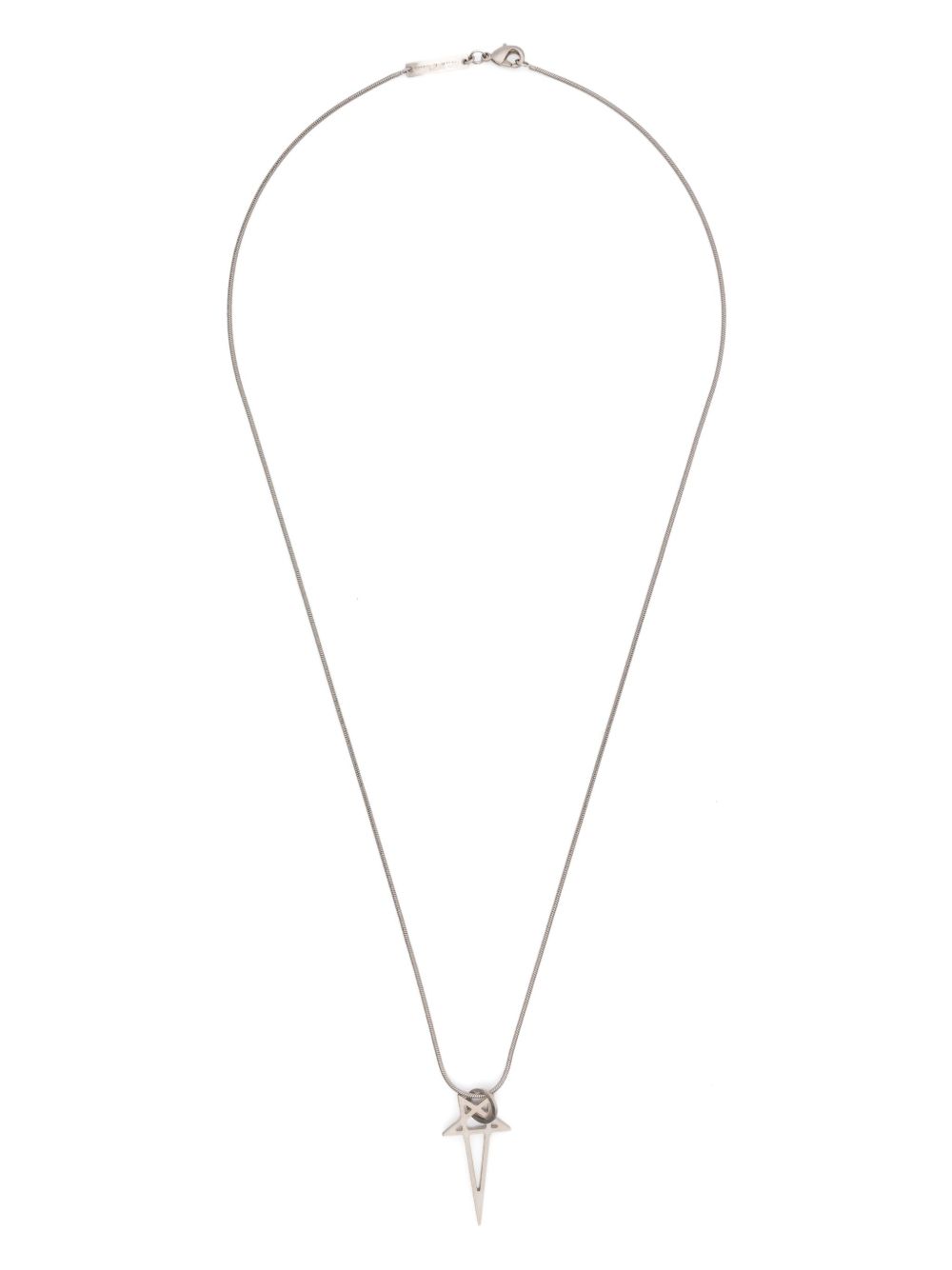 Rick Owens Pentagram Necklace