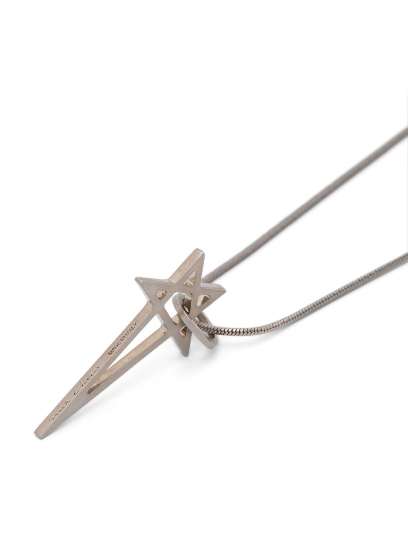 Rick Owens Pentagram Necklace