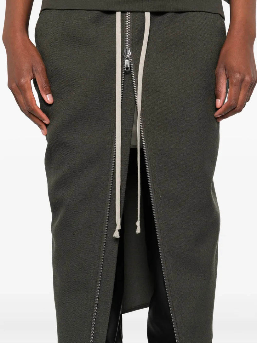 Pillar skirt with zip