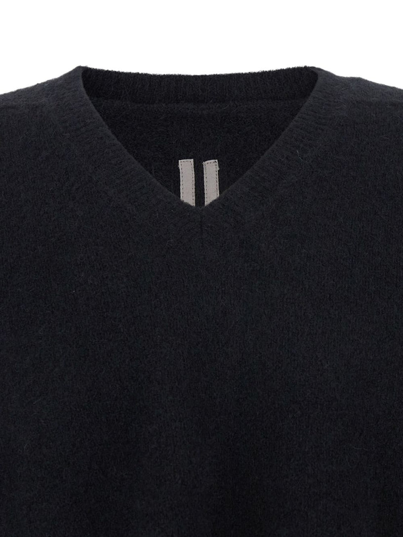 Tommy V-neck alpaca knit
