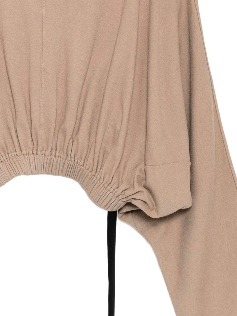 Cropped hooded tunic