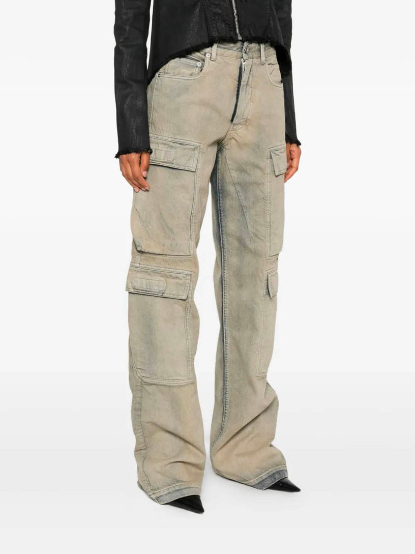 Double cargo jeans
