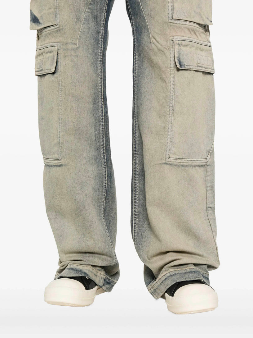Double cargo jeans
