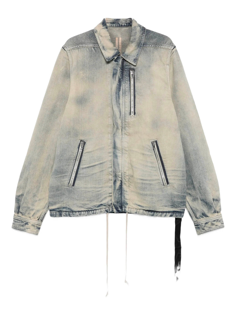 Concealed zip front jkt