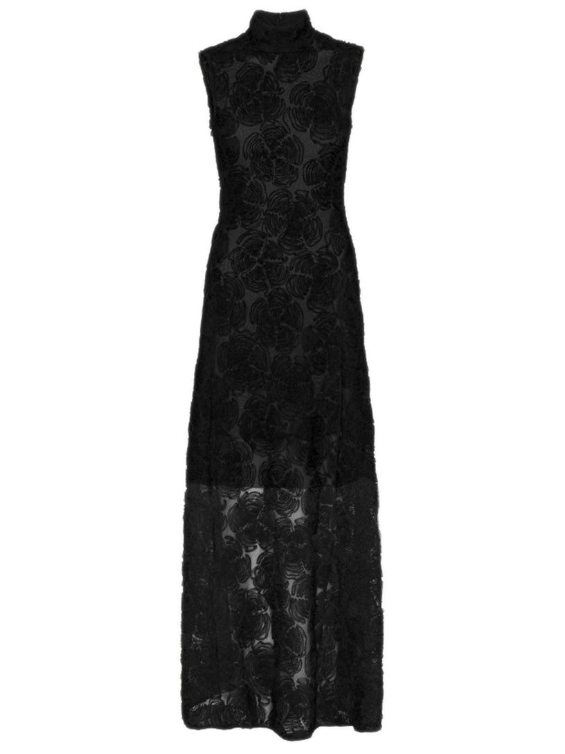 Mesh maxi dress