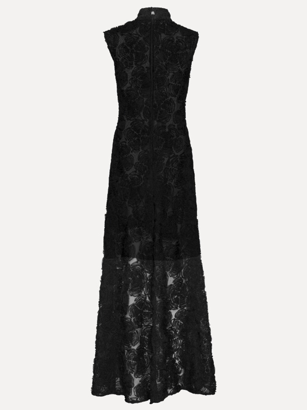 Mesh maxi dress