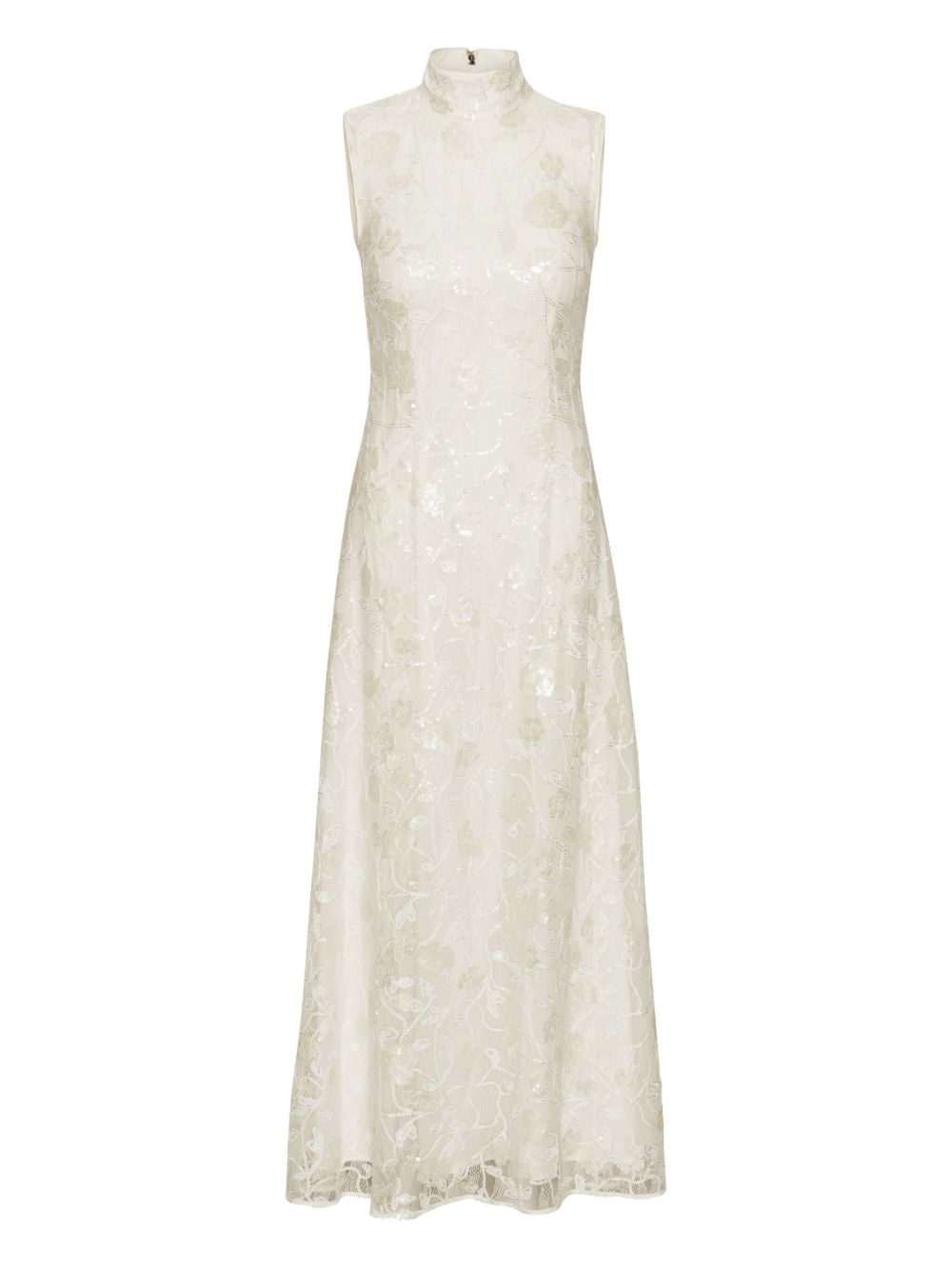 Lace sequin maxi dress