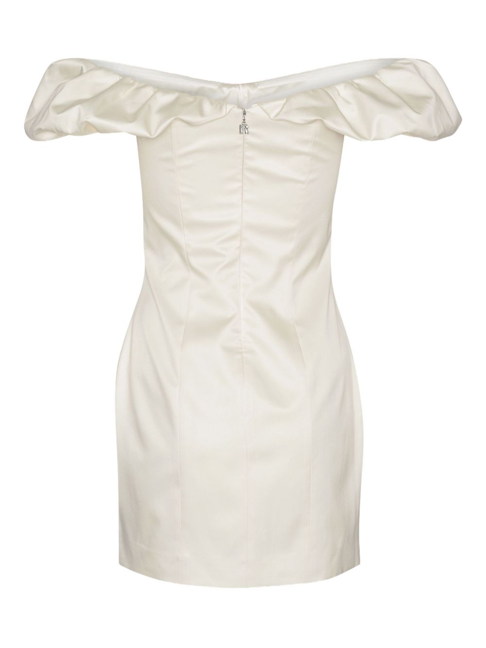 Off-shoulder mini dress