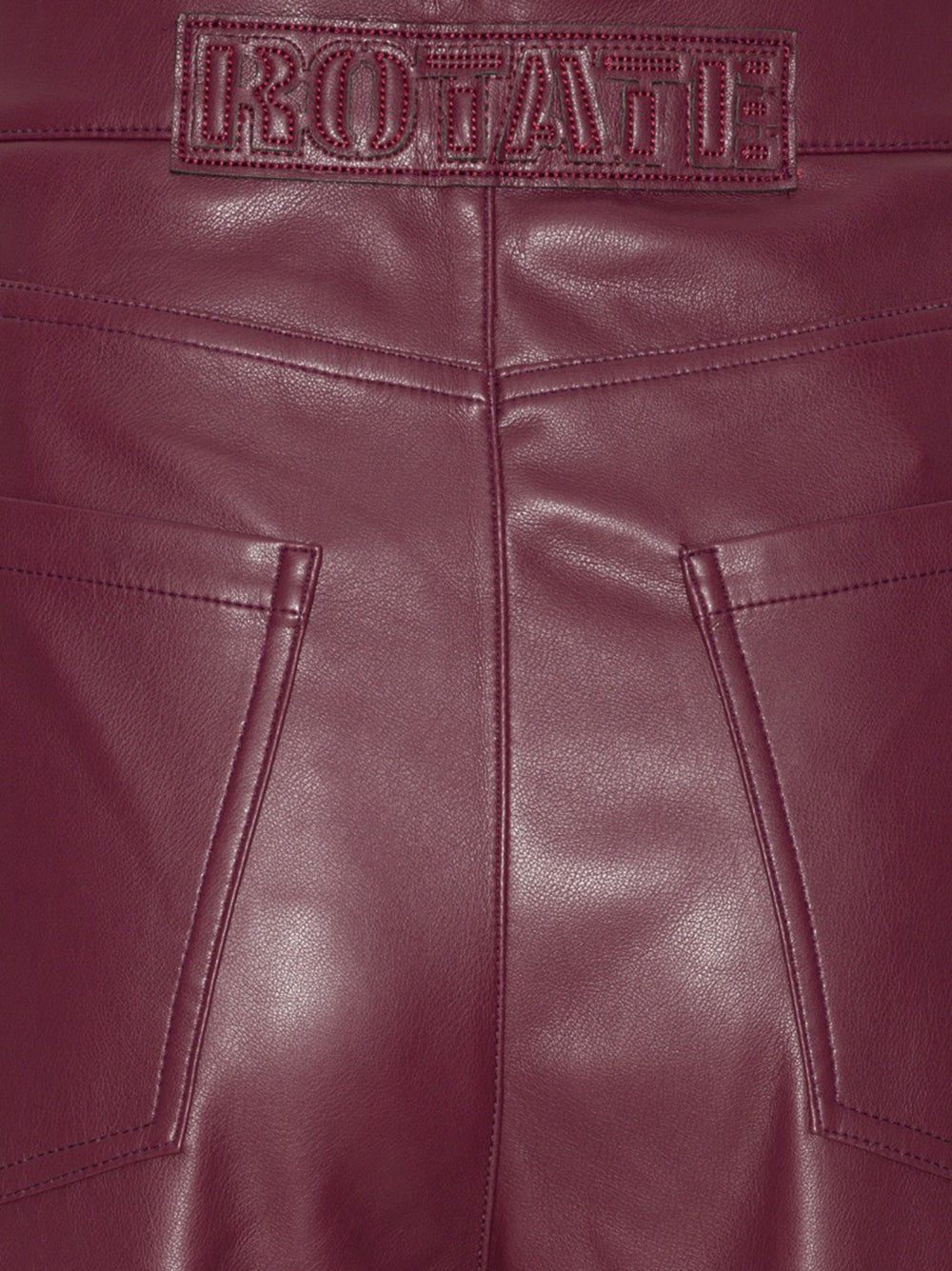 Mid waisted trousers