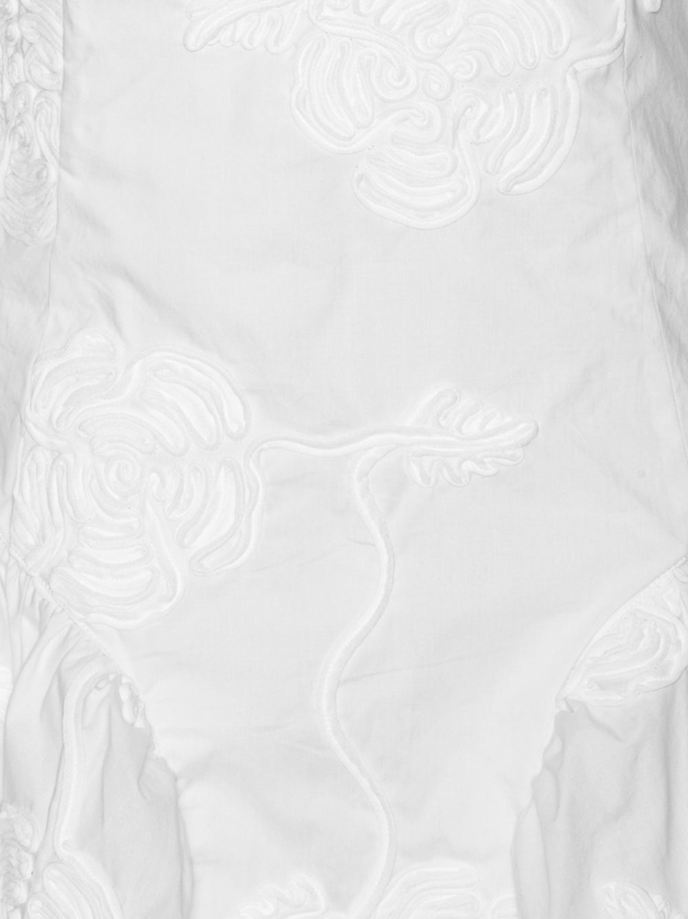 Poplin mini dress
