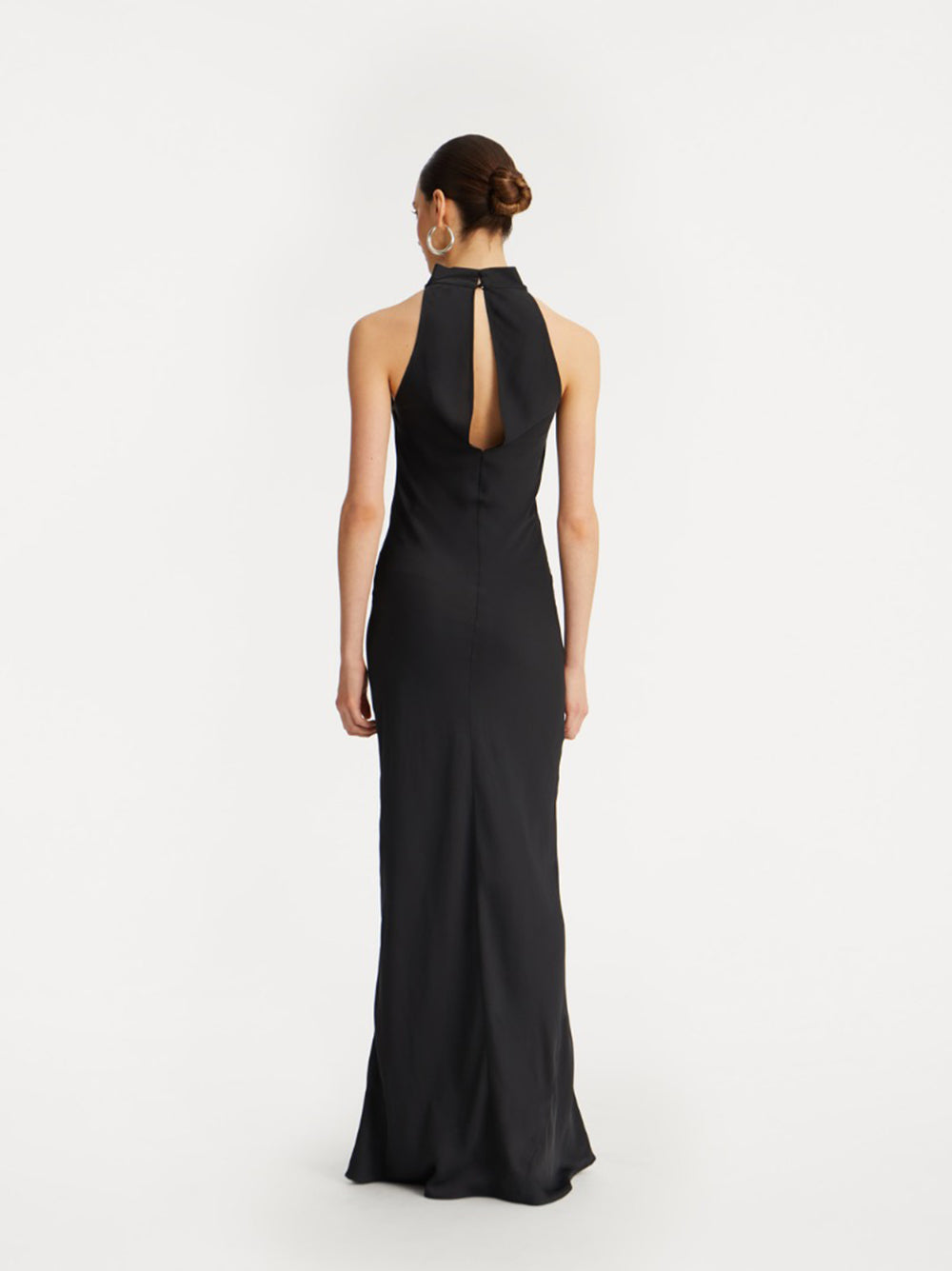 Satin maxi dress