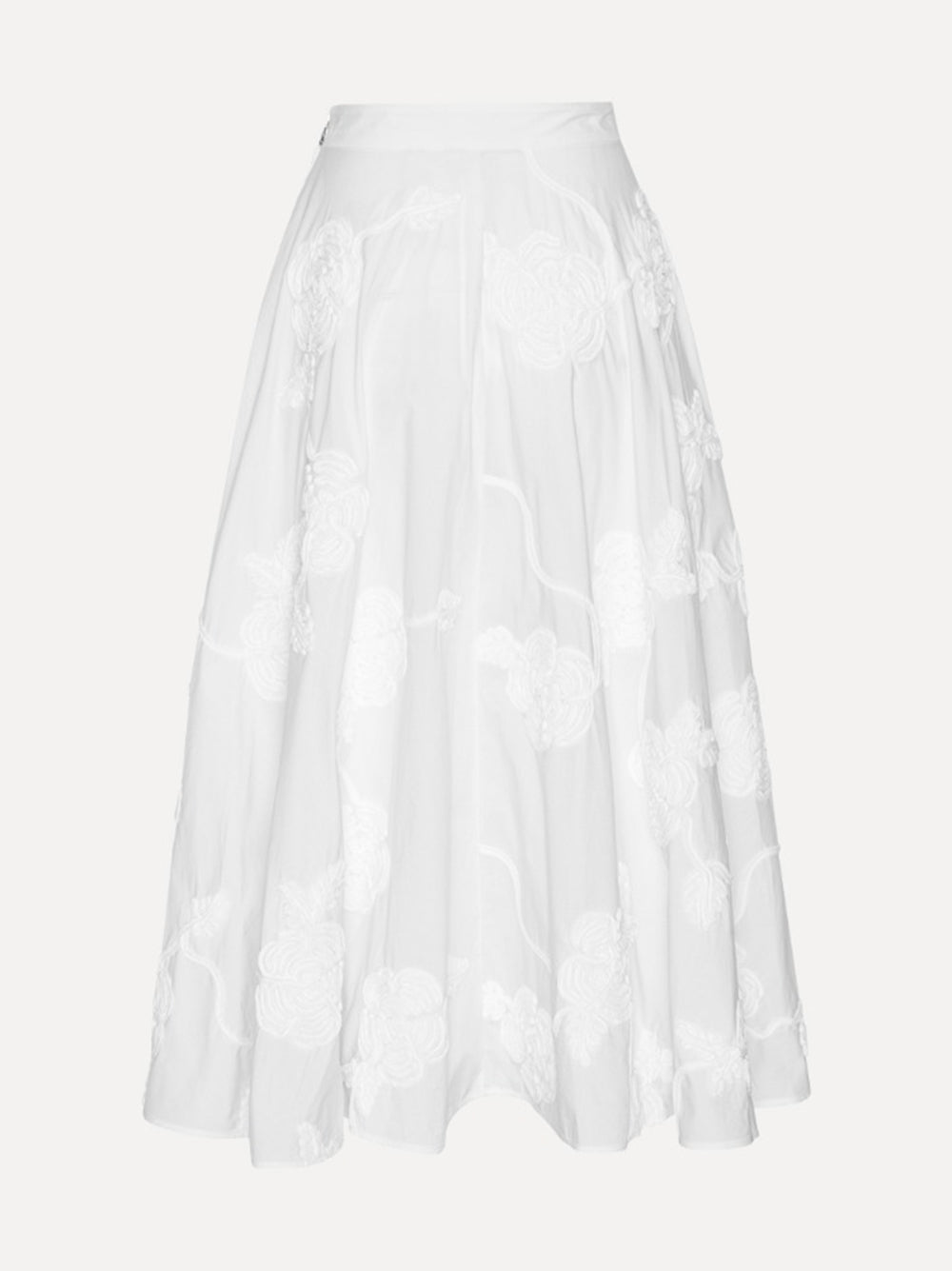 Long floral skirt