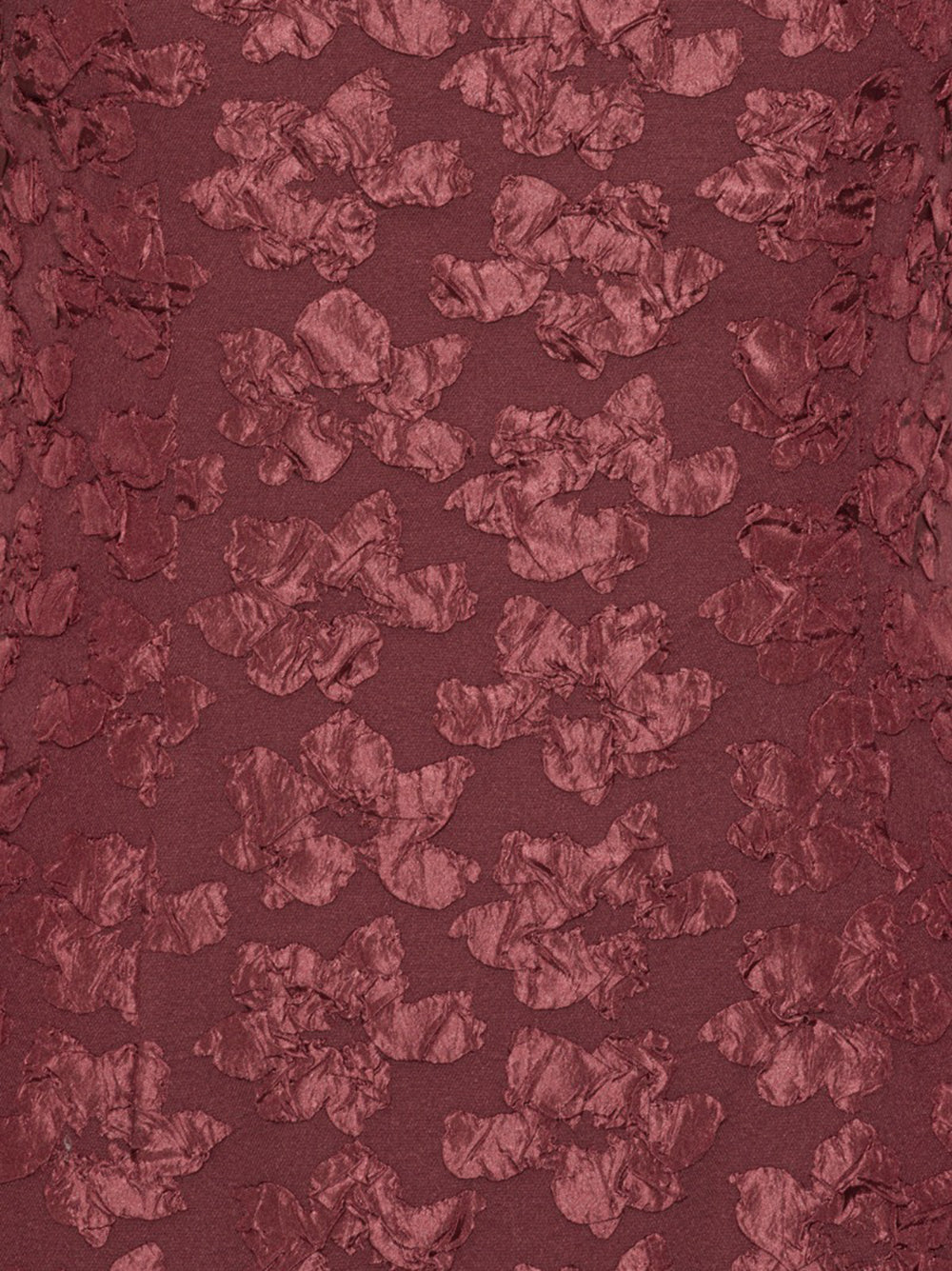 Jacquard midi puffy dress