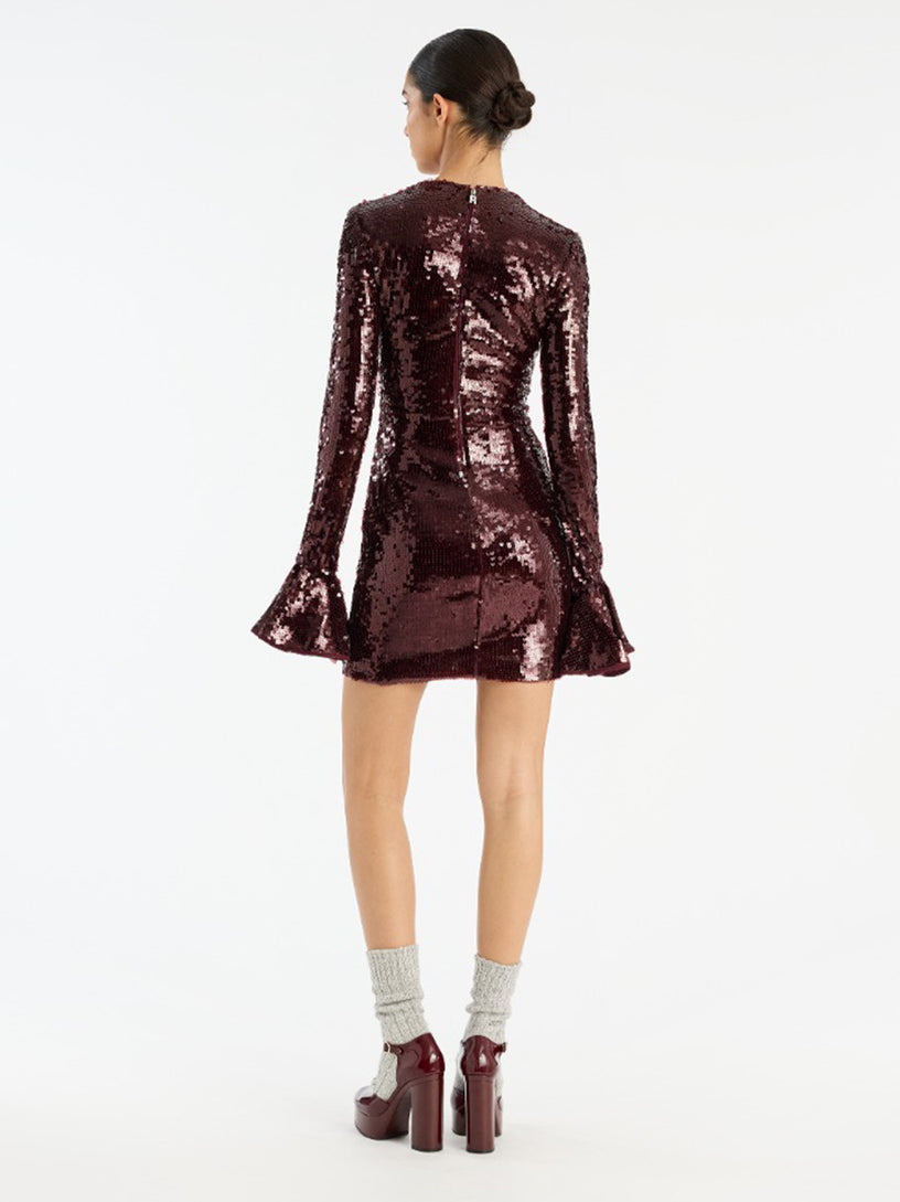 Sequins mini dress