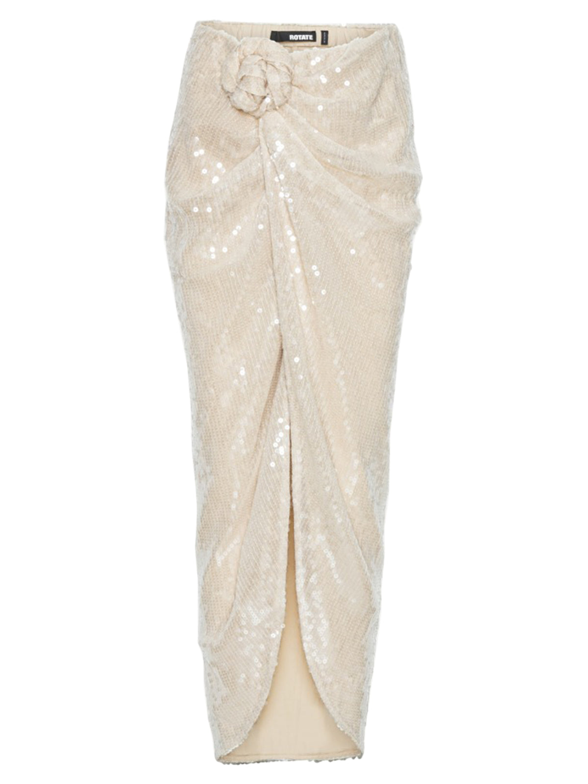 Sequins knot skirt