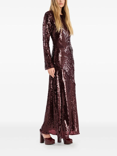 Sequins maxi dress