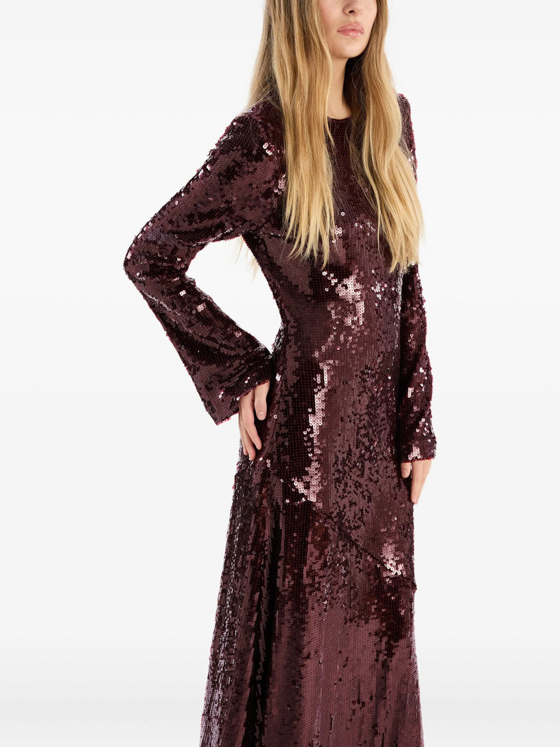 Sequins maxi dress