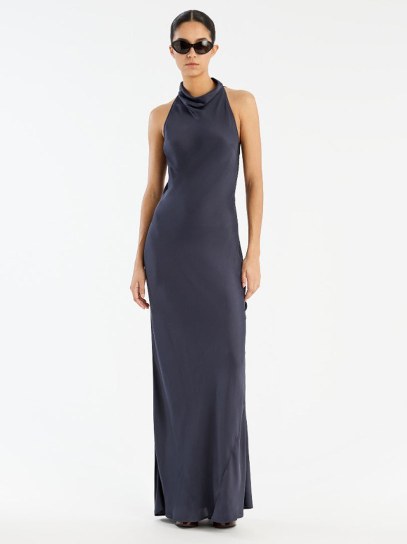 Lace maxi dress ROTATE Blu | Grifo210 Lace maxi dress ROTATE Blu | Grifo210
