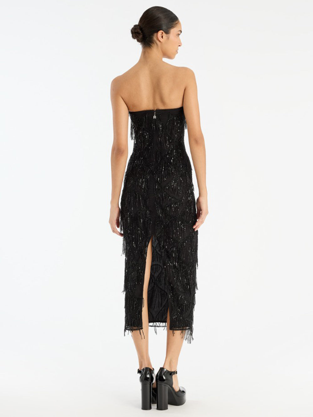 Sequins midi tube dress