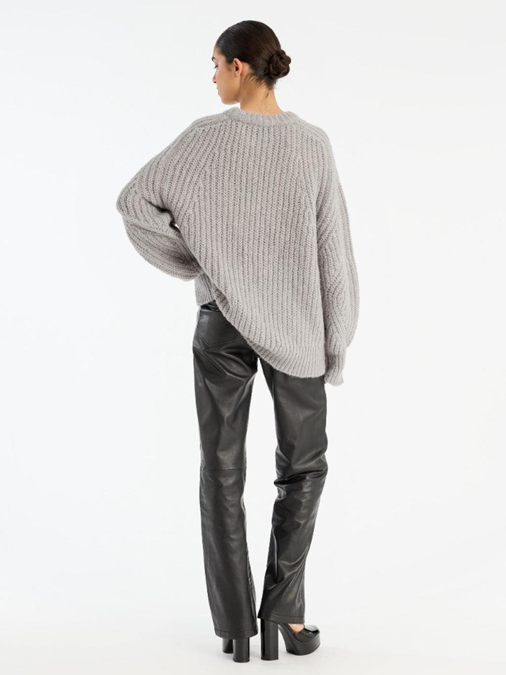 Knitted logo sweater