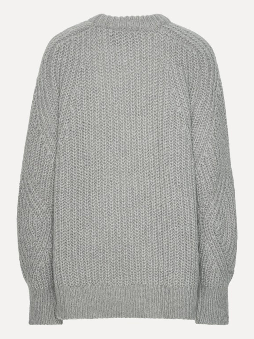 Knitted logo sweater