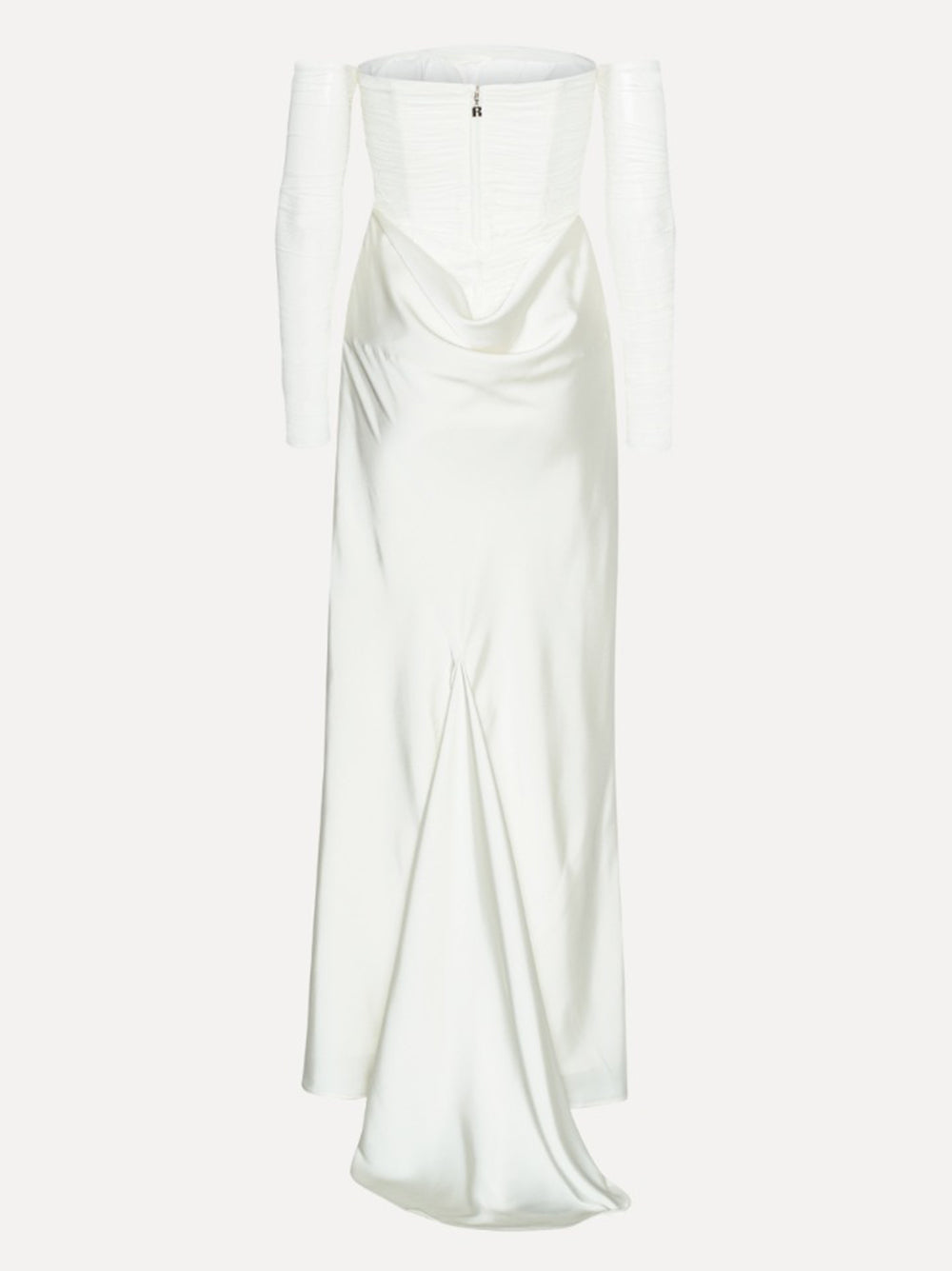 Ruched maxi dress