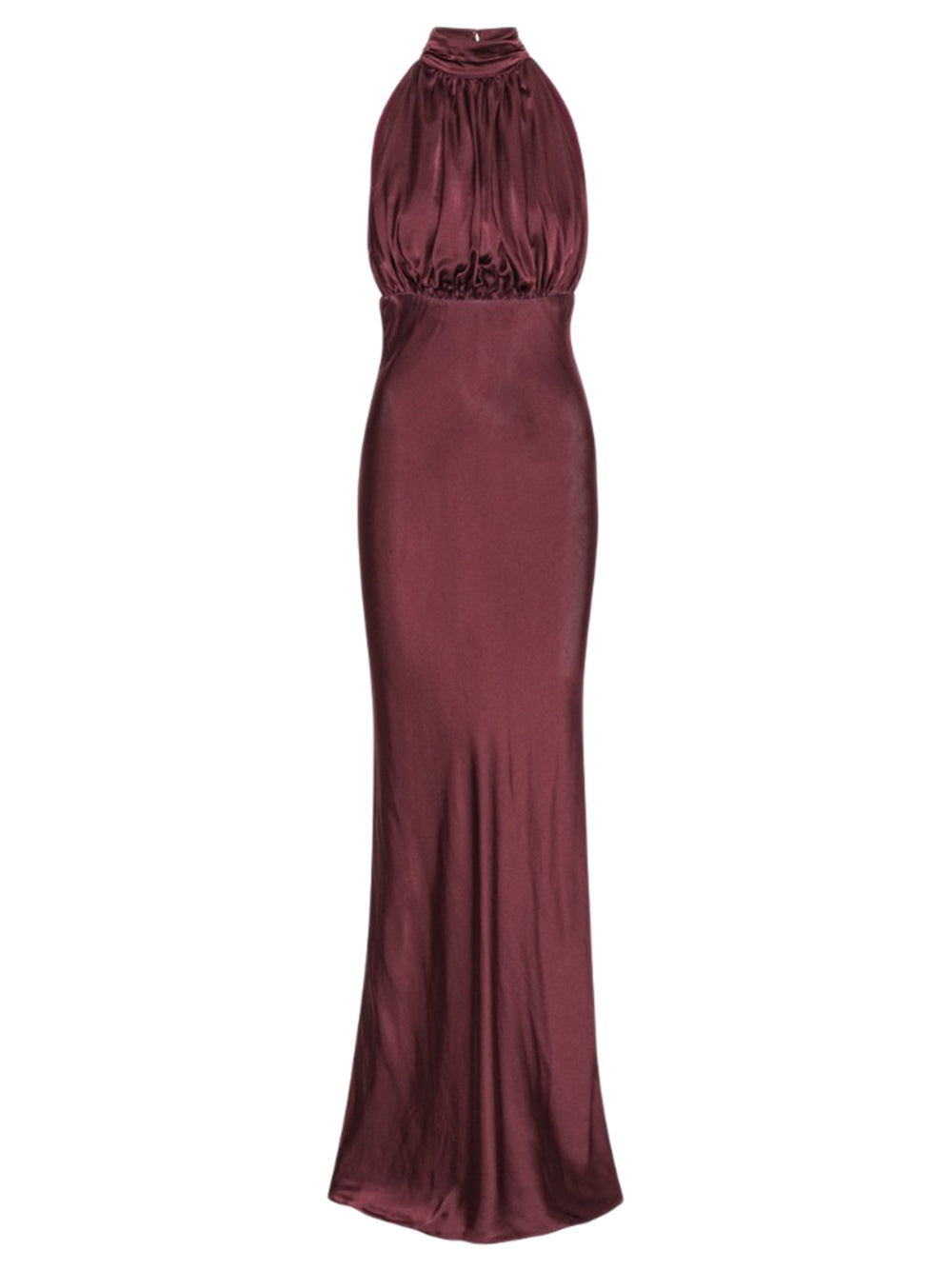 Sleeveless silk dress