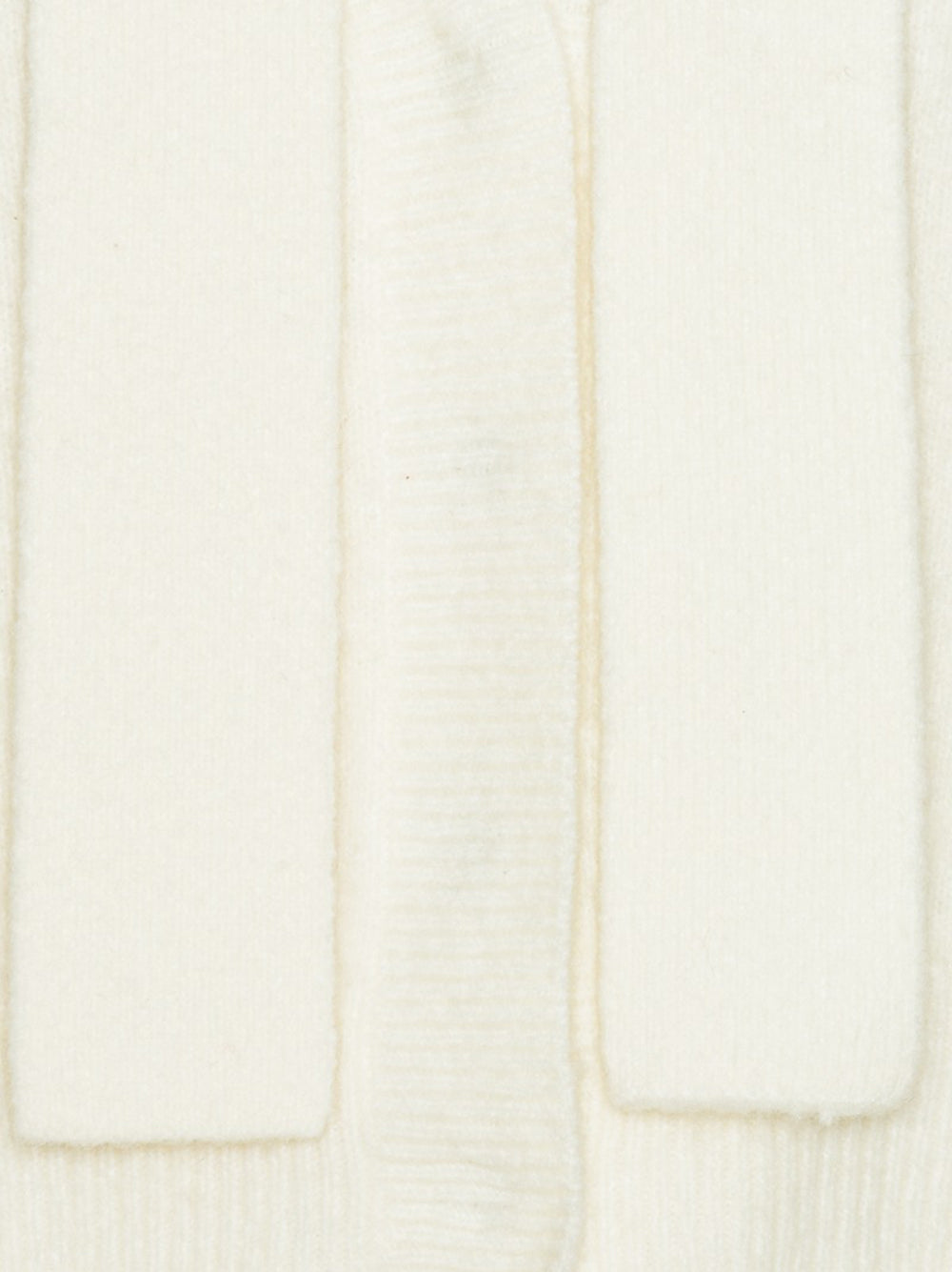 Knit scarf cardigan