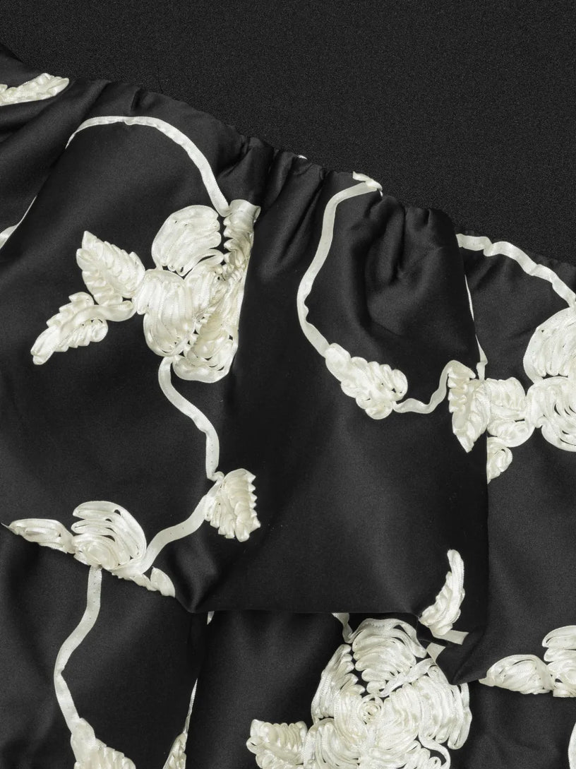 3d Flower Bubble Dress