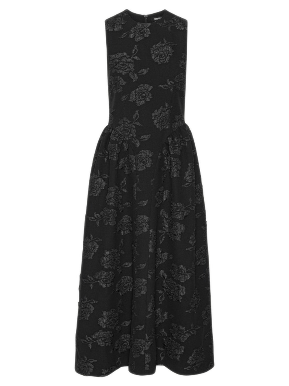 Midi dress in jacquard