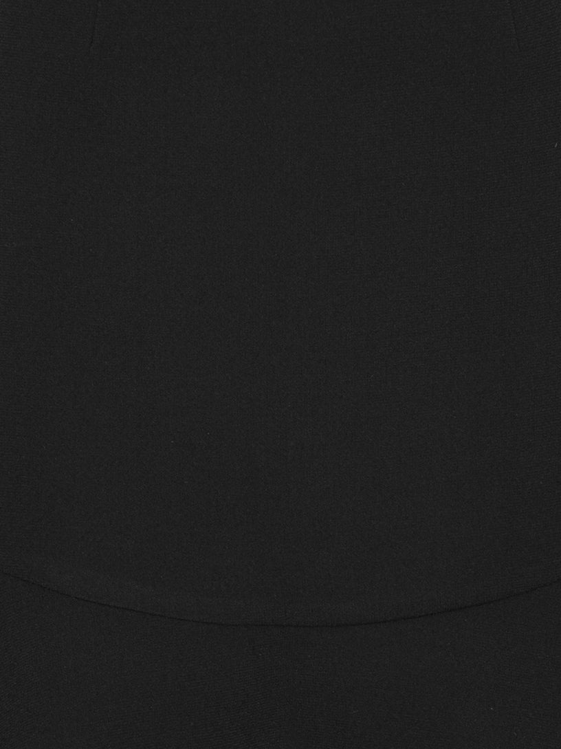 Suitting mini ruffle skirt