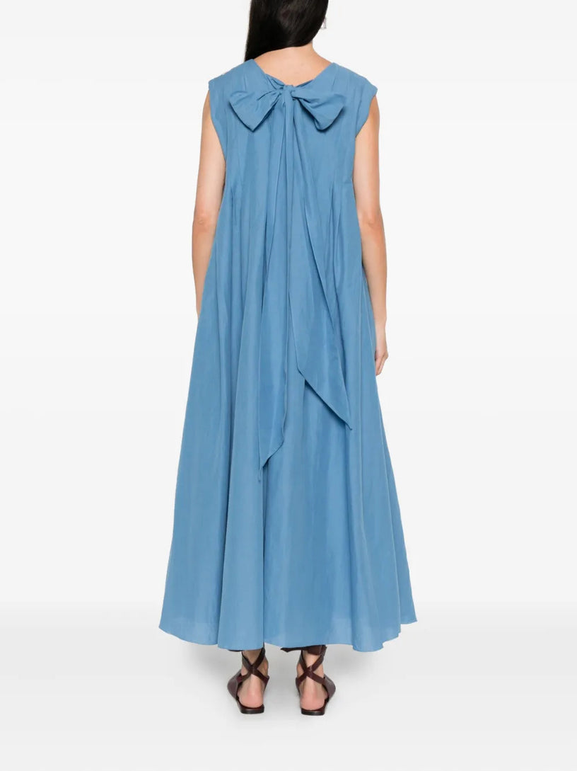 Cotton and ramie Piega dress