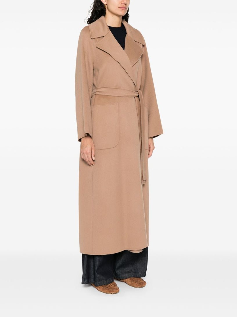 Doris wool dressing gown coat