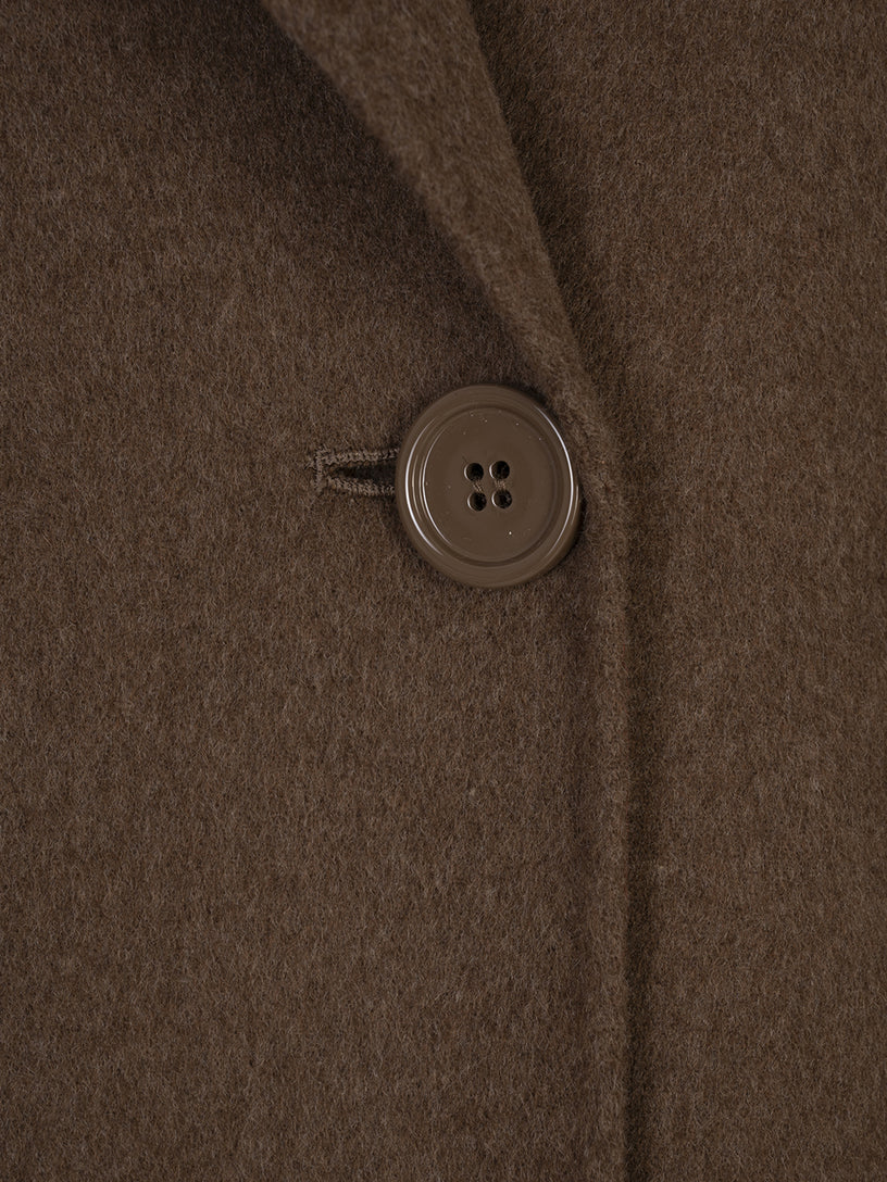 Enzo oversized wool coat