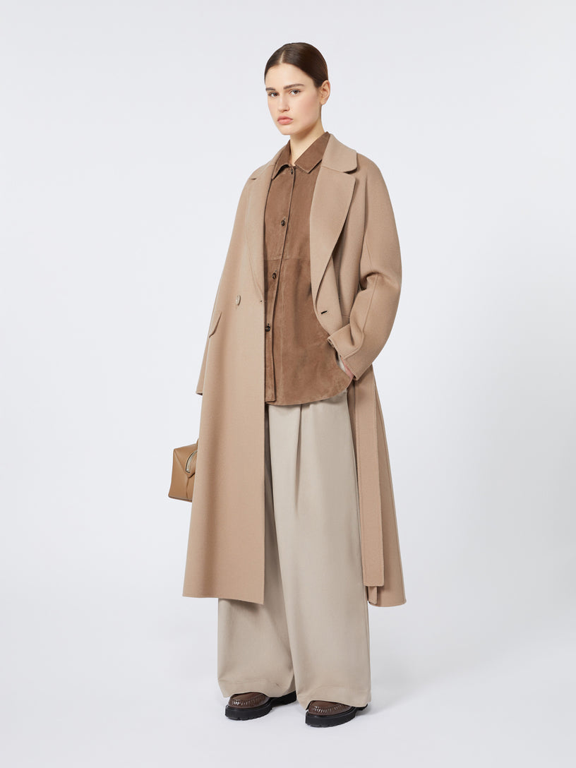 Enzo oversized wool coat