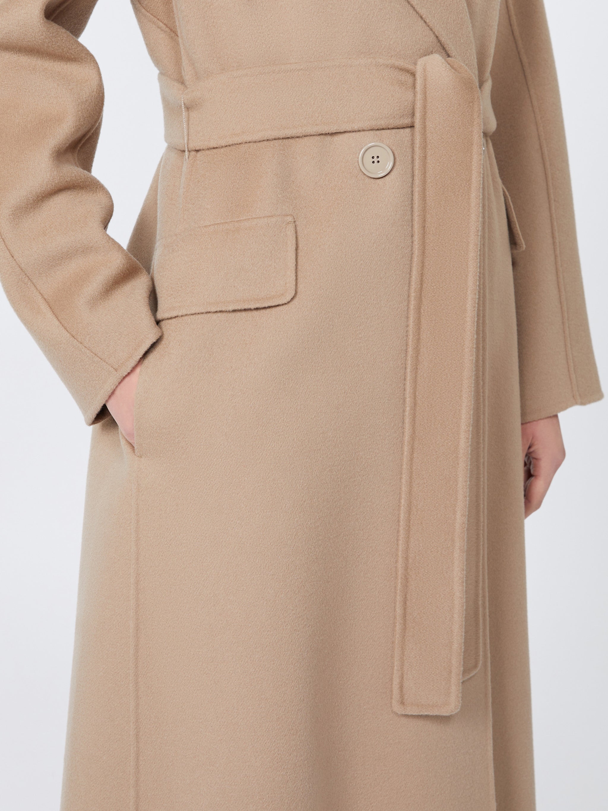 Enzo oversized wool coat S Max Mara Beige | Grifo210