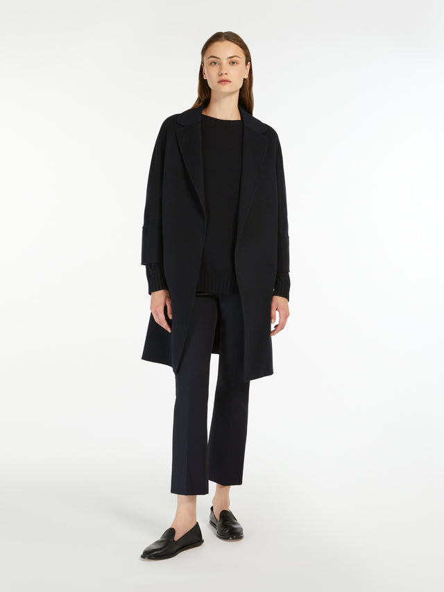 Arona short coat in double wool