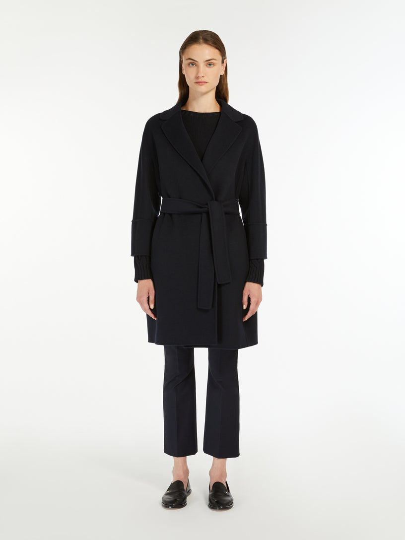 Arona short coat in double wool