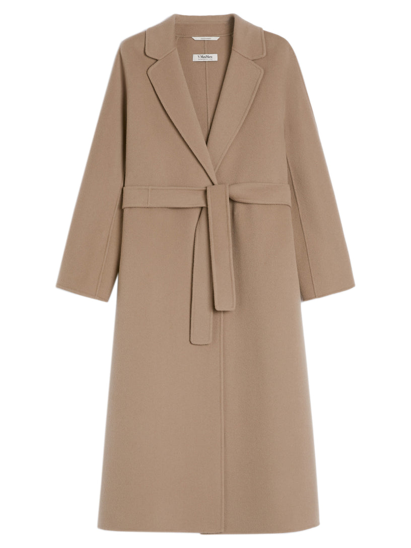 Esturia midi coat in wool drap